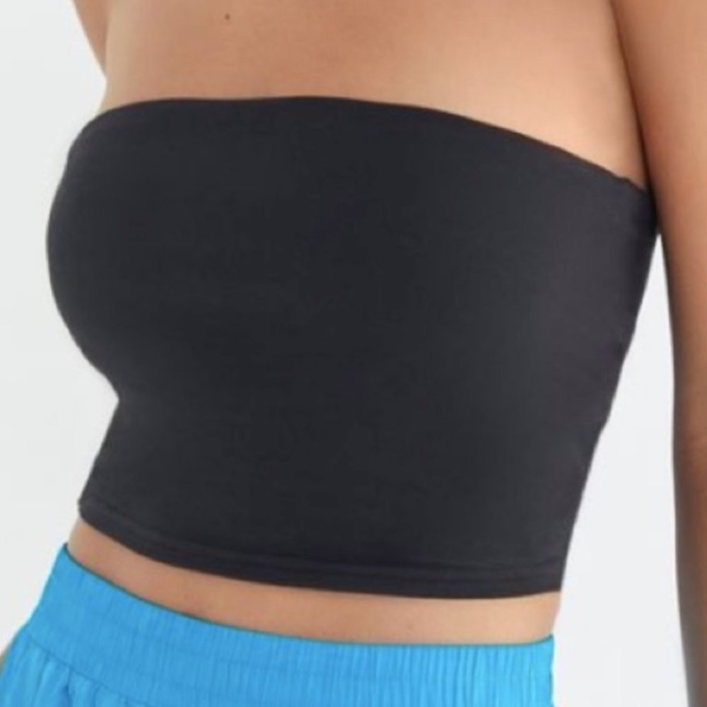 Silence + Noise Tal Cropped Tube Top